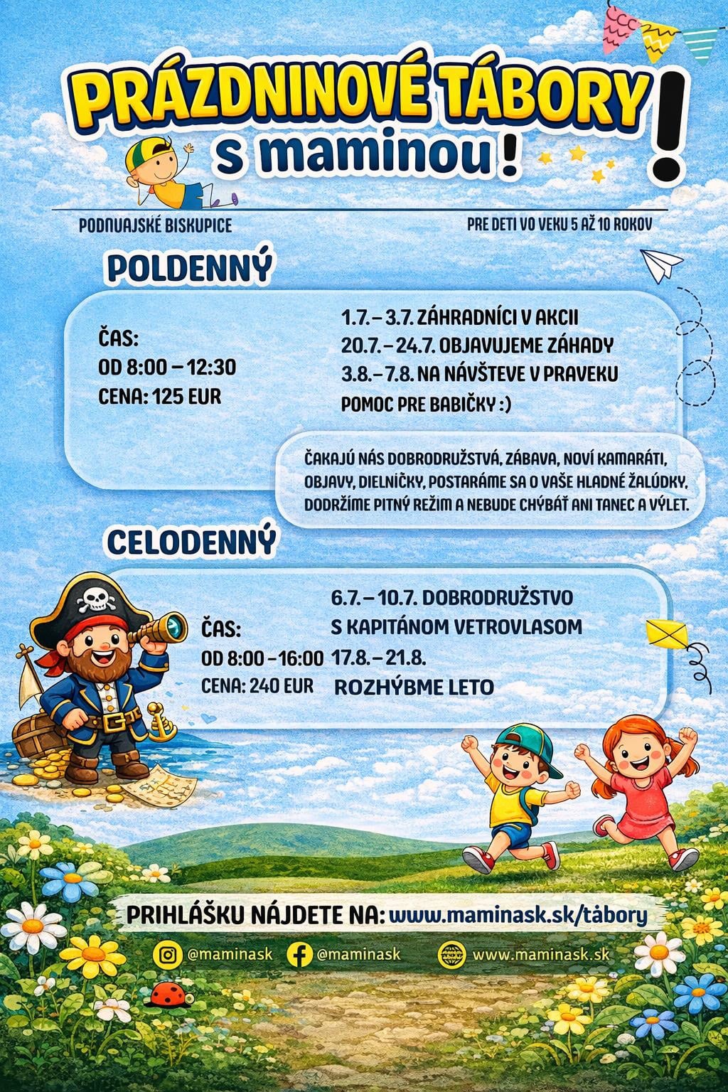 Prázdninové Tábory